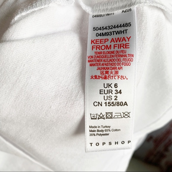 TOPSHOP 2nd Life Movement Skater Long Sleeve Tee - Picture 5 of 5